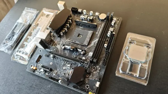 Ryzen 5 4500 + Placa mãe Challenger A520m Maxsun