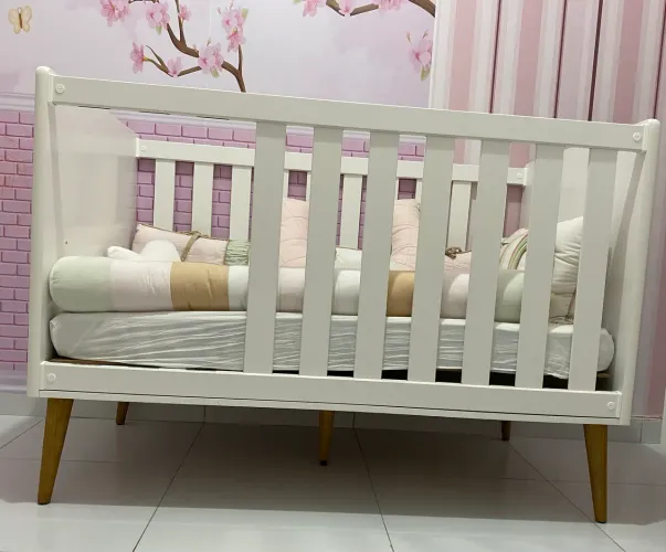 BERÇO AMERICANO (QUE VIRA CAMA)