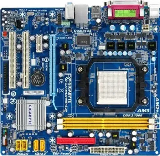 Placa Mãe Gigabyte Ga-m61pme-s2p + Cooler, Processador e Memória