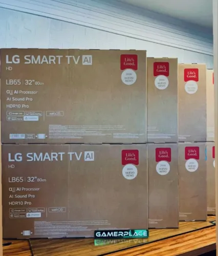 TV 32P LG SMART AI HD 32LB650BPSA LED com nota fiscal somos loja física