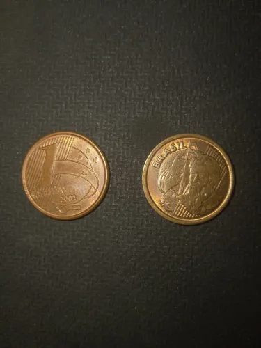 1 centavo de 2002 2 unidades