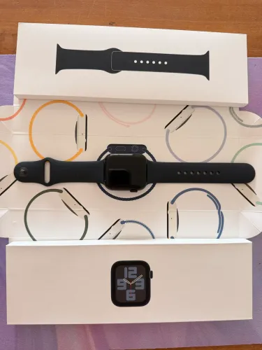 Relógio Apple Watch SE (2° Geração) 44mm Midnight Aluminium