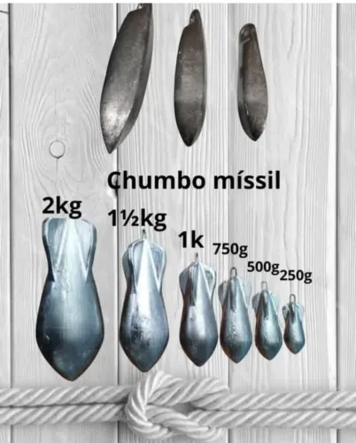 Chumbada pra pesca 