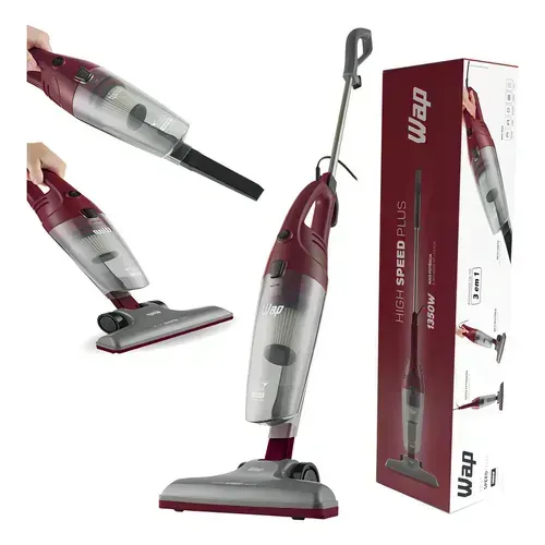 WAP Aspirador de Pó Vertical HIGH SPEED PLUS 3 em 1