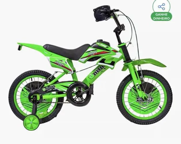 Bicicleta infantil nova, na caixa