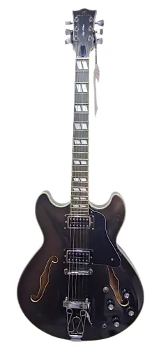 Guitarra Semi-acústica Michael Jazz Action Gm1159ngy Gray