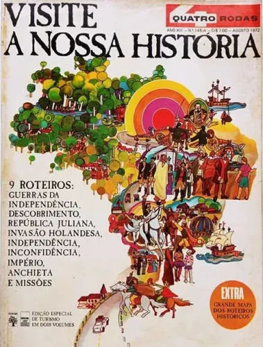 Visite a nossa história - Roteiros de turismo históricos - 1972 - Revista Quatro Rodas