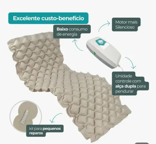 Colchão Pneumático Anti-escara