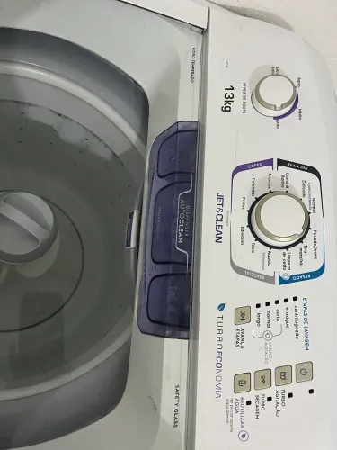 s Máquina de Lavar Electrolux 13kg Jet&Clean Turbo Economia