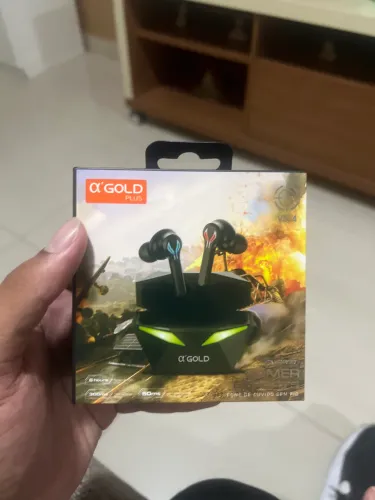 Fone gamer Bluetooth A? GOLD  - QUALIDADE 