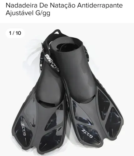 Pé de pato/Nadadeira