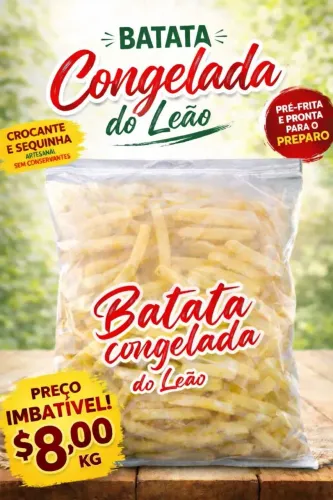 Batata Palito pré-frita 