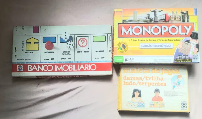 Jogos de tabuleiro dos anos 90 verdadeiras relíquias !