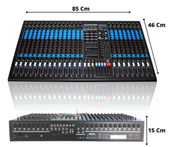 Mesa som 24 canais - Sound Voice mp240