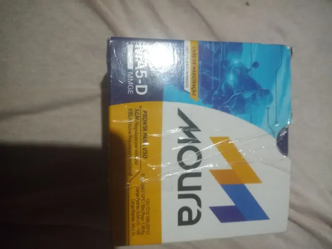 Bateria de moto moura 5AP nova