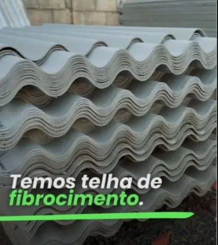 Telha de fibrocimento impermealizada 2.44 x1.10 5mm 