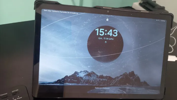 Tablet Tab A8 64 gb 4gb ram com teclado e mouse