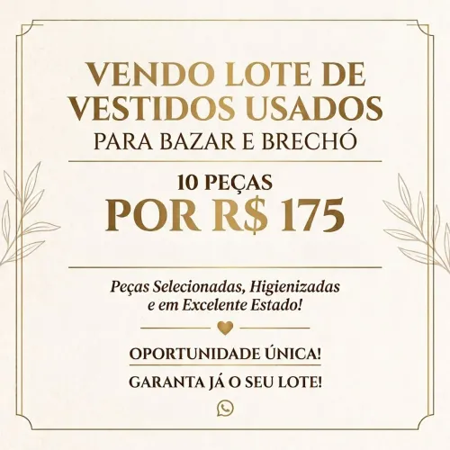 LOTE DE VESTIDOS