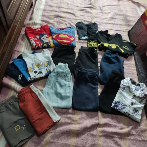 Lote roupas menino Tam 4 18 peças por 30,00