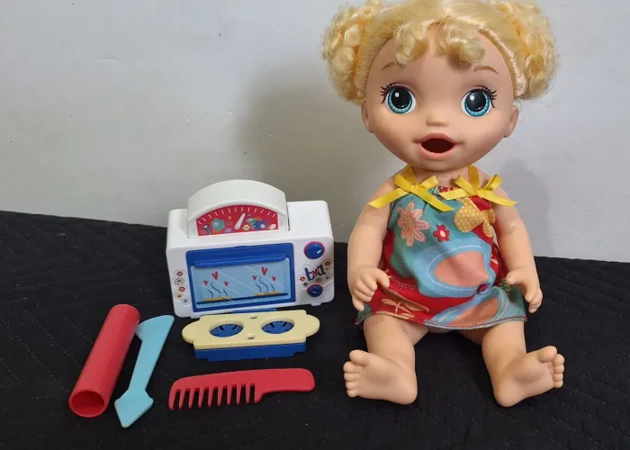 Boneca baby alive meu forninho