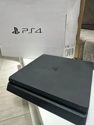 PS4 + jogos + controle