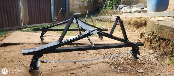 Vendo suporte completo de escada pra carro
