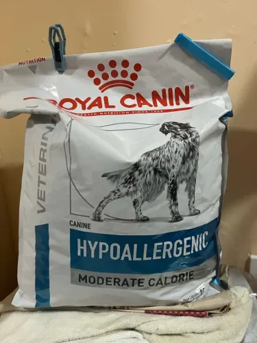 Vendo 8KG da Ração Royal Canin Hypoallergenic 