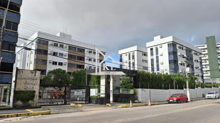 Excelente apto Mobiliado - 110M2 - Ventilado - 1º Andar - Localização - Residencial Cabugi
