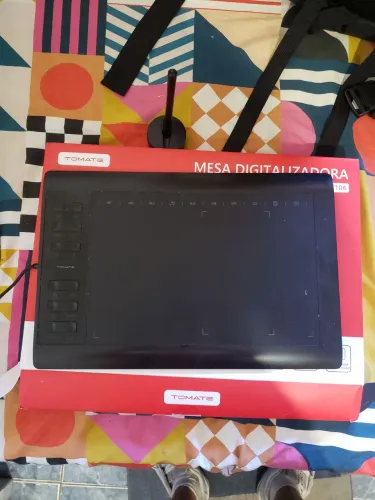 Mesa digitalizadora Tomate 11,6" nova com caixa e acessórios 