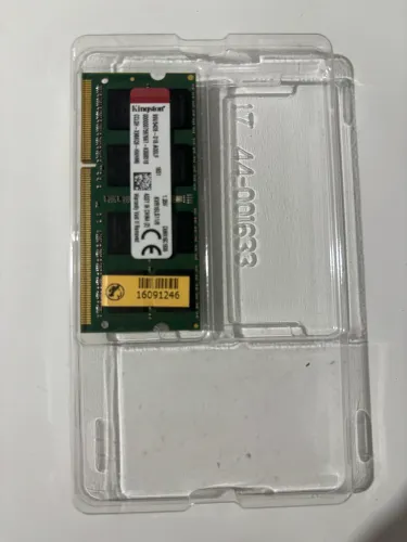 Memória RAM Kingston 8GB DDR3 Notebook 1600MHz