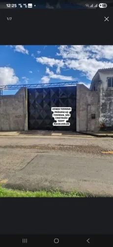 TERRENO COM 720M² NO SÃO CRISTÓVÃO