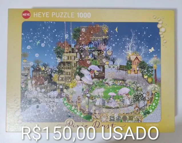 Quebra cabeça HEYE, 1000 peças, "Fairy Park"