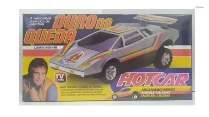 Hot Car Série Duro na Queda Glasslite 1980 - Lamborghini