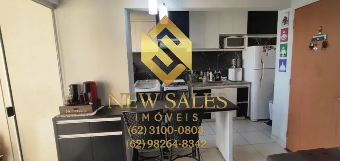 Apartamento- 2 quartos, 1 vaga, 48m², armários- Parque Oeste Industrial