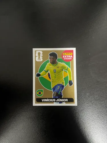 Figurinha Lengend Ouro Vinicius Júnior 2026