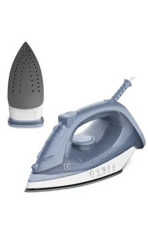 Ferro de passar a vapor e a seco 1200w semin blueES110 127v