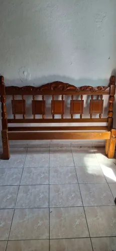 Cama de madeira espelho de cama madeira