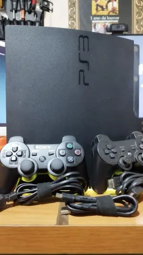 PS3 Slim 500gb C/ nota fiscal