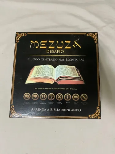Jogo Bíblico Mezuzá Desafio Completo - Nunca Usado