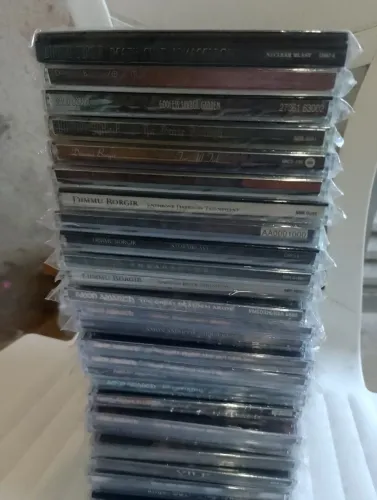 Lote cd metal 