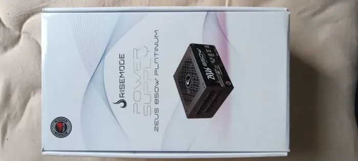 Fonte risemode Zeus platinum full modular 850w