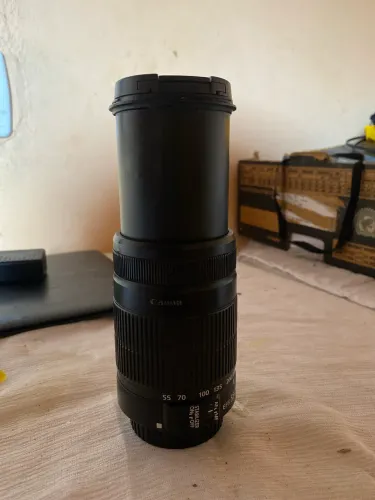 Vende-se lente canon 55-250