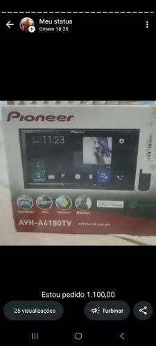 Midia para carro pioneer.