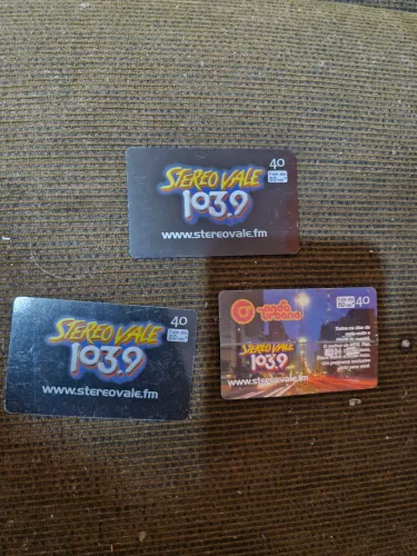 Cartão telefônico para colecionador