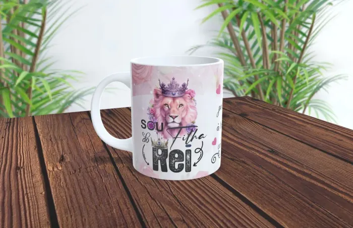 Caneca Sou Filha do Rei 325 ml