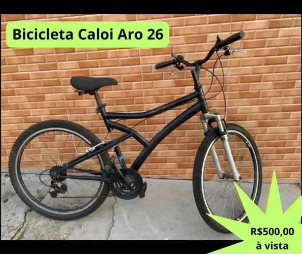 Bicicleta Caloi Aro 26