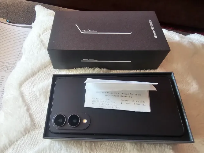 celular samsung galaxy s25 edge 512 512gb novo sem uso