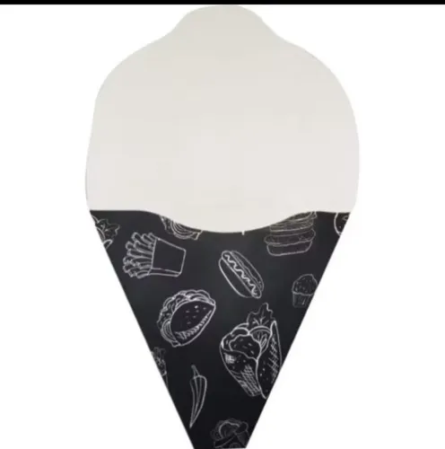 Embalagem de Crepe Francês / Tapioca<br><br>O valor e referente a 110 Embalagens.