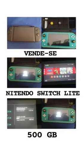 Nintendo switch lite desbloqueado