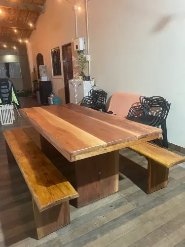 Mesa rústica